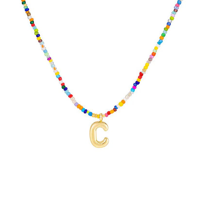 Marvello Initial Necklace