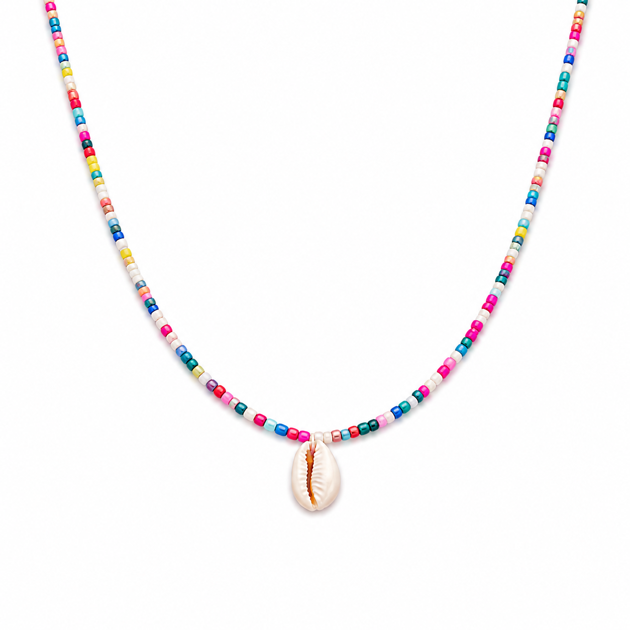 Shell Beaded Necklace