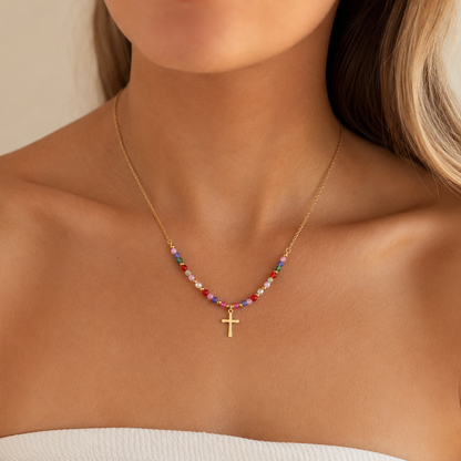 Vintage Cross Necklace