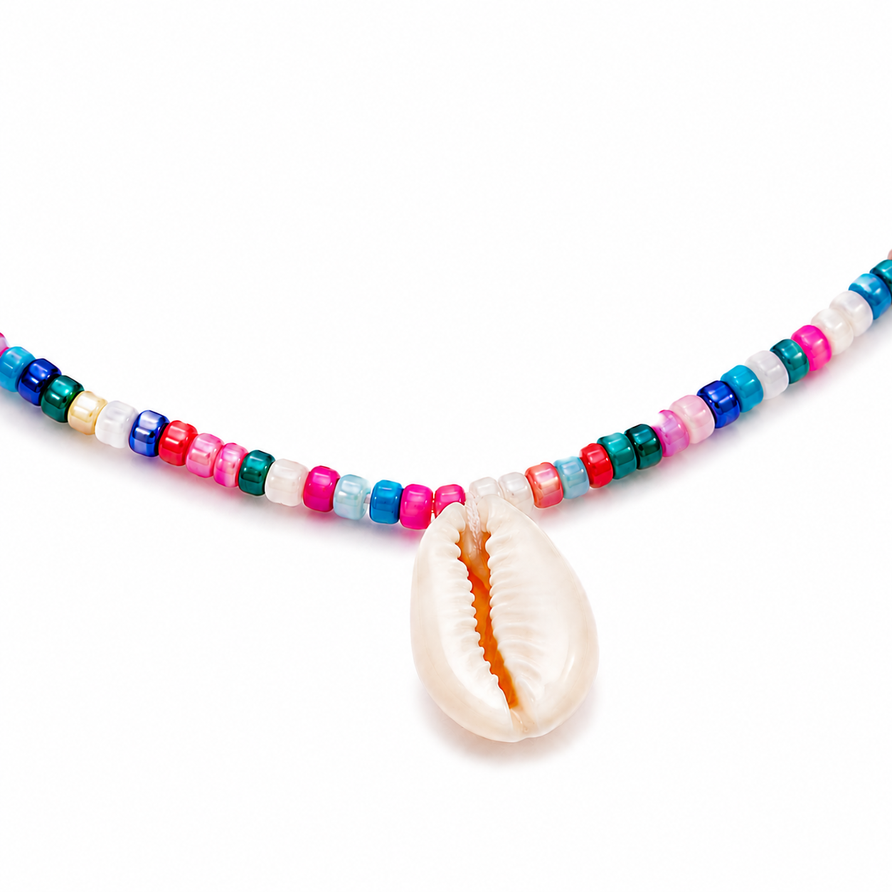 Shell Beaded Necklace