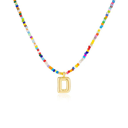 Marvello Initial Necklace