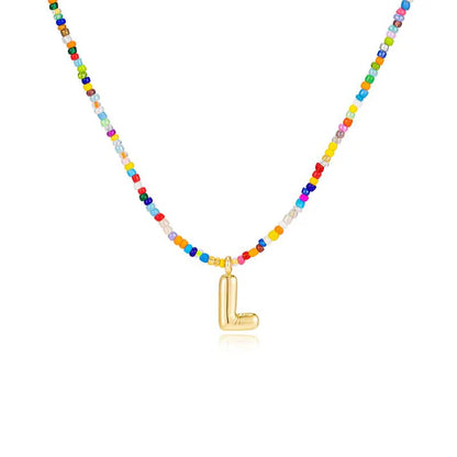 Marvello Initial Necklace