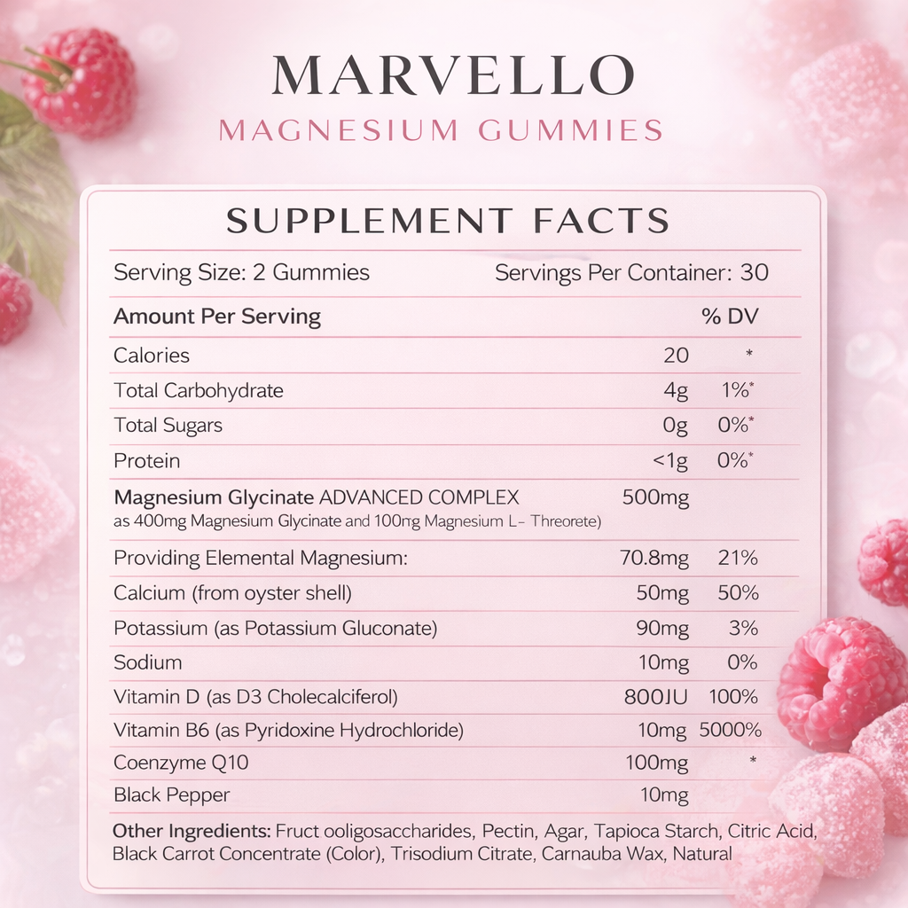 Magnesium Supplement Sugar Free