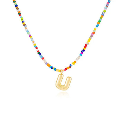 Marvello Initial Necklace