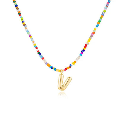 Marvello Initial Necklace