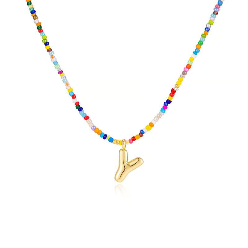 Marvello Initial Necklace