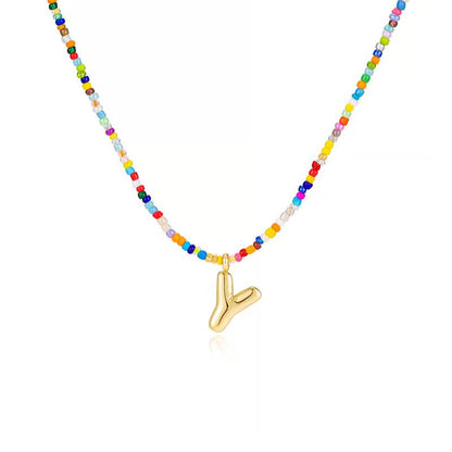 Marvello Initial Necklace