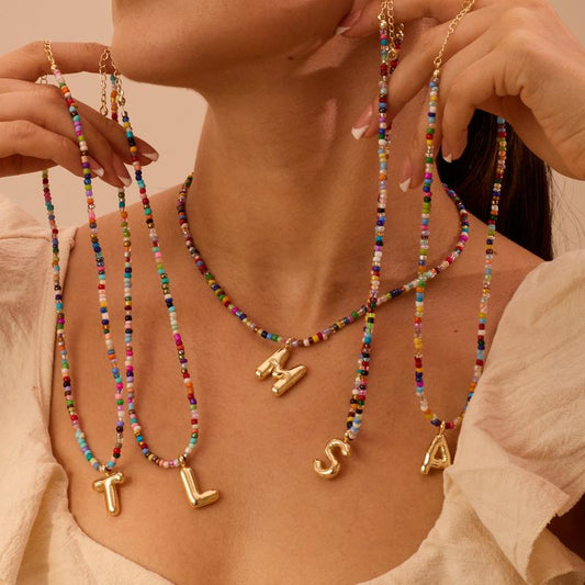 Marvello Initial Necklace