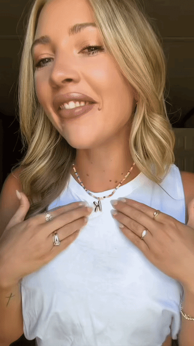 Marvello Initial Necklace